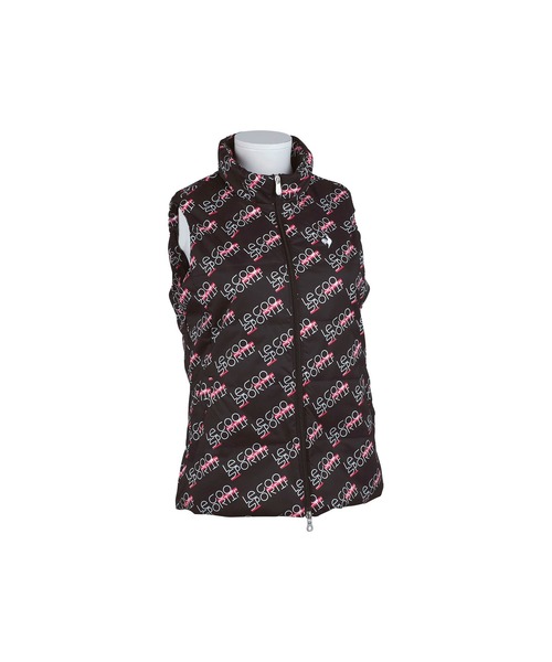 セール ゴルフ Emowata 中わたベスト レディース ウェア ベスト ゴルフウェア ヒートナビ ブラック ホワイト ピンク スポーツウェア ベスト Le Coq Sportif Golf ルコックスポルティフゴルフ のファッション通販 Zozotown