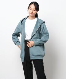 earth music&ecology | もちぽわZIPパーカー ＊(パーカー)