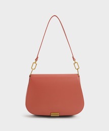 CHARLES & KEITH | メタリックアクセント ショルダーバッグ / Metallic Accent Shoulder Bag(ショルダーバッグ)