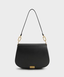 CHARLES & KEITH | メタリックアクセント ショルダーバッグ / Metallic Accent Shoulder Bag(ショルダーバッグ)