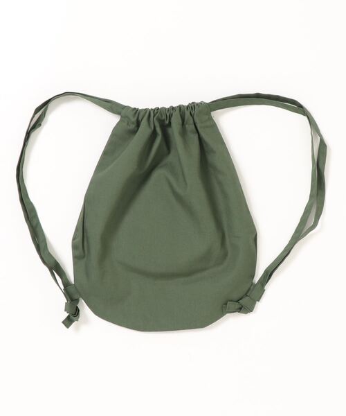392 plusm（サンキューニプリュスエム）の「Knapsack - 731740（バックパック/リュック・レディース・ブラウン/イエロー/ホワイト×ブラック・ONE SIZE）」の4枚目の写真
