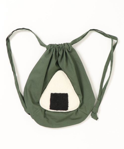392 plusm（サンキューニプリュスエム）の「Knapsack - 731740（バックパック/リュック・レディース・ブラウン/イエロー/ホワイト×ブラック・ONE SIZE）」の6枚目の写真
