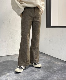 apres jour mignon | ヘリンボーンフレアパンツ【ZOZOTOWN限定アイテム】(その他パンツ)