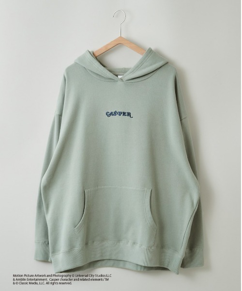 cepo(セポ)の「【CASPER】キャスパー×cepoコラボ バックプリントフーディー(パーカー・レディース・ベージュ/サックスブルー/チャコール・M)」の12枚目の写真