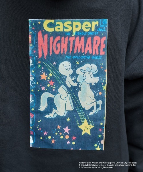 cepo(セポ)の「【CASPER】キャスパー×cepoコラボ バックプリントフーディー(パーカー・レディース・ベージュ/サックスブルー/チャコール・M)」の14枚目の写真