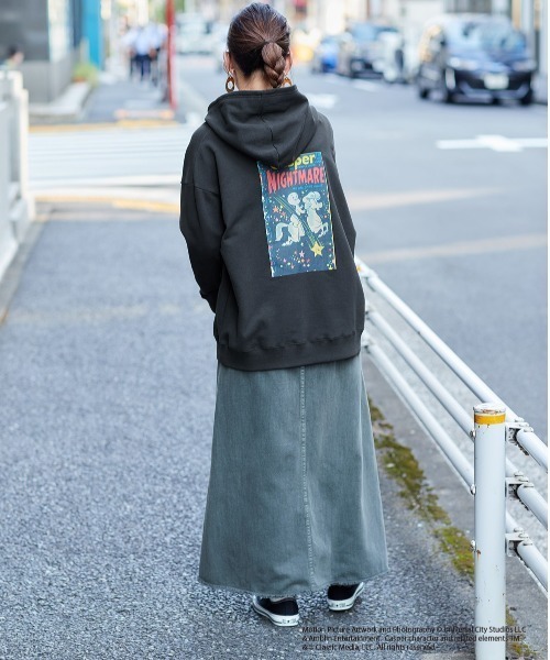 cepo(セポ)の「【CASPER】キャスパー×cepoコラボ バックプリントフーディー(パーカー・レディース・ベージュ/サックスブルー/チャコール・M)」の8枚目の写真
