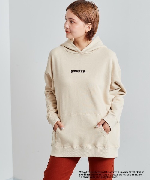 cepo(セポ)の「【CASPER】キャスパー×cepoコラボ バックプリントフーディー(パーカー・レディース・ベージュ/サックスブルー/チャコール・M)」の16枚目の写真