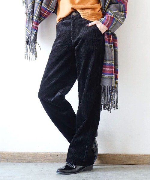 zootie（ズーティー）の「【暖・楽・美を1枚で叶える】のびのび 裏フリース ぬくぬくパンツ［ルーズフィット］（その他パンツ・レディース・ブラック/ベージュ/ブラウン/オフホワイト/カーキ/インディゴブルー/ホワイト系その他/ブラック系その他/ブラウン系その他/ブルー系その他/キャメル/チャコール・LL/S/M/L）」の4枚目の写真