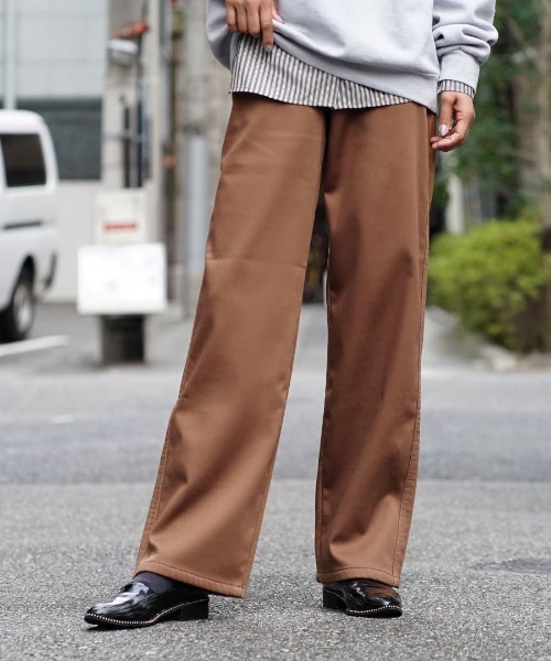 zootie（ズーティー）の「【暖・楽・美を1枚で叶える】のびのび 裏フリース ぬくぬくパンツ［ルーズフィット］（その他パンツ・レディース・ブラック/ベージュ/ブラウン/オフホワイト/カーキ/インディゴブルー/ホワイト系その他/ブラック系その他/ブラウン系その他/ブルー系その他/キャメル/チャコール・LL/S/M/L）」の12枚目の写真