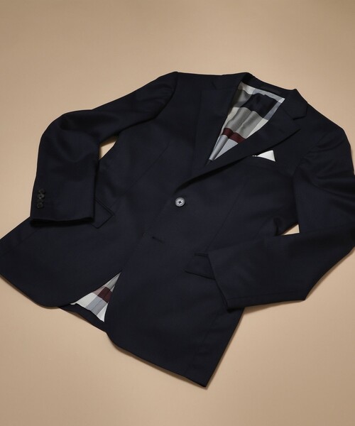 BLACK LABEL CRESTBRIDGE（ブラックレーベル・クレストブリッジ）の「【WEB限定】ネイビーソリッドスーツ（セットアップ・メンズ・ネイビー・40/38）」の6枚目の写真