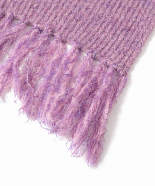 SLOBE citron.（スローブシトロン）の「SLOBE citron. フルーツカラーニットマフラー◆（マフラー・レディース・ピンク/グリーン系その他・FREE）」の19枚目の写真