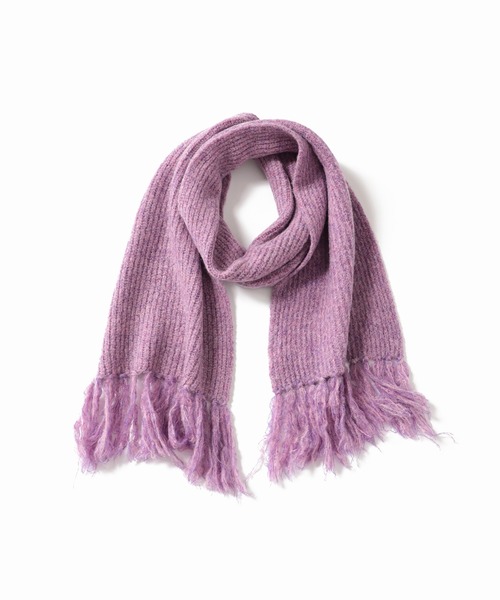 SLOBE citron.（スローブシトロン）の「SLOBE citron. フルーツカラーニットマフラー◆（マフラー・レディース・ピンク/グリーン系その他・FREE）」の11枚目の写真