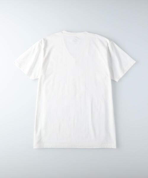 CAMP7(キャンプセブン)の「CAMP7(キャンプ7)【パックTシャツ】ショートスリーブVネックTシャツ(Tシャツ/カットソー・メンズ・ホワイト/ブラック・S/M/L/XL)」の6枚目の写真