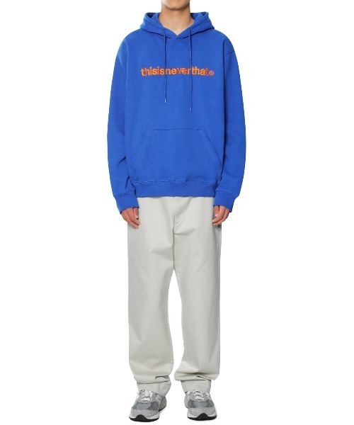 thisisneverthat（ディスイズネバーザット）の「T-LOGO HOODIE（パーカー・メンズ・ブラック/ブルー/ダークネイビー/モスグリーン/ライトグレー/グレー系その他/バイオレット・S/M/L/XL）」の13枚目の写真