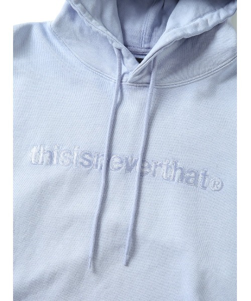 thisisneverthat（ディスイズネバーザット）の「T-LOGO HOODIE（パーカー・メンズ・ブラック/ブルー/ダークネイビー/モスグリーン/ライトグレー/グレー系その他/バイオレット・S/M/L/XL）」の18枚目の写真