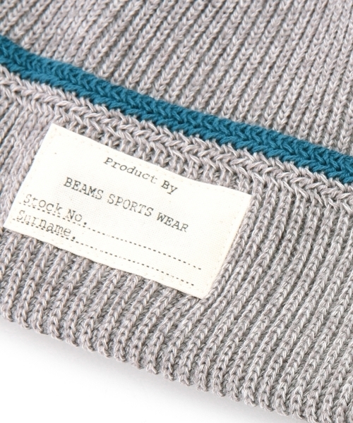 BEAMS（ビームス）の「◎BEAMS / ミリタリー ライン ワッチキャップ 15SS（ニットキャップ/ビーニー・メンズ・オフホワイト/グレー/チャコールグレー/レッド系その他/ネイビー・ONE SIZE）」の21枚目の写真