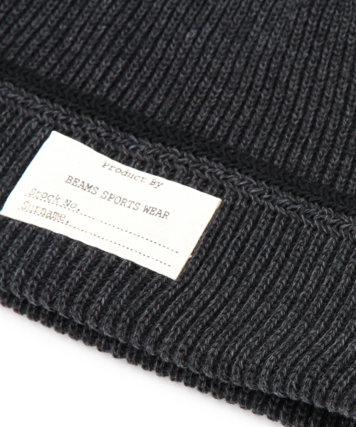 BEAMS（ビームス）の「◎BEAMS / ミリタリー ライン ワッチキャップ 15SS（ニットキャップ/ビーニー・メンズ・オフホワイト/グレー/チャコールグレー/レッド系その他/ネイビー・ONE SIZE）」の22枚目の写真