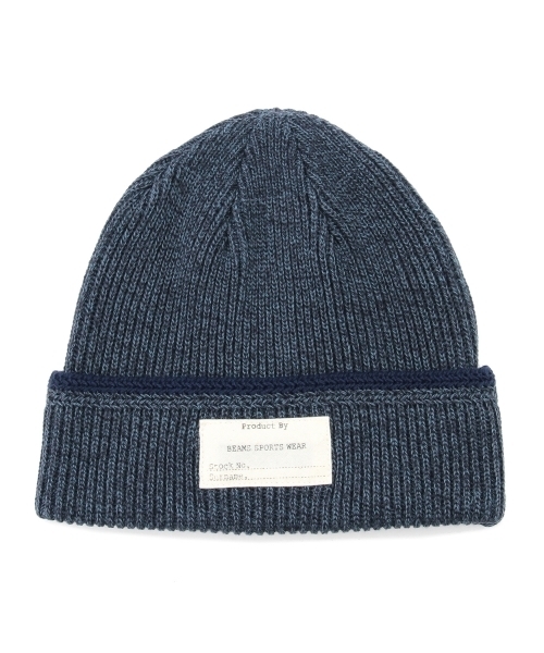 BEAMS（ビームス）の「◎BEAMS / ミリタリー ライン ワッチキャップ 15SS（ニットキャップ/ビーニー・メンズ・オフホワイト/グレー/チャコールグレー/レッド系その他/ネイビー・ONE SIZE）」の8枚目の写真