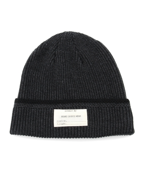 BEAMS（ビームス）の「◎BEAMS / ミリタリー ライン ワッチキャップ 15SS（ニットキャップ/ビーニー・メンズ・オフホワイト/グレー/チャコールグレー/レッド系その他/ネイビー・ONE SIZE）」の9枚目の写真