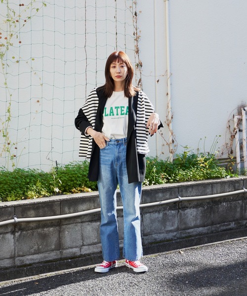 Auntie Rosa Holiday（アンティローザホリデー）の「ハイライズフレアデニム（デニムパンツ・レディース・ブルー・SMALL/MEDIUM）」の10枚目の写真