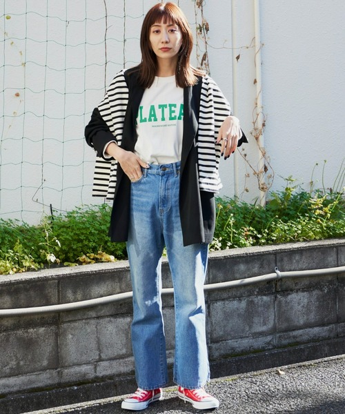 Auntie Rosa Holiday（アンティローザホリデー）の「ハイライズフレアデニム（デニムパンツ・レディース・ブルー・SMALL/MEDIUM）」の22枚目の写真