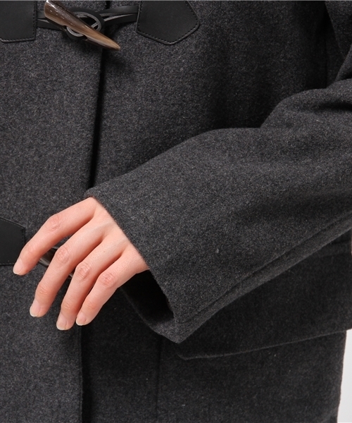 CIAOPANIC（チャオパニック）の「【Ciaopanic】ロングダッフル（ダッフルコート・レディース・ネイビー/グレー・FREE）」の8枚目の写真