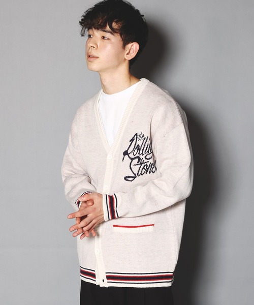 JACKROSE（ジャックローズ）の「B-TRS ジャガードカーディガン（カーディガン/ボレロ・メンズ・ブラック/アイボリー・M/L）」の3枚目の写真