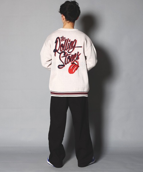 JACKROSE（ジャックローズ）の「B-TRS ジャガードカーディガン（カーディガン/ボレロ・メンズ・ブラック/アイボリー・M/L）」の20枚目の写真