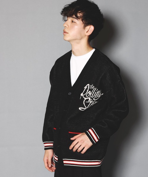 JACKROSE（ジャックローズ）の「B-TRS ジャガードカーディガン（カーディガン/ボレロ・メンズ・ブラック/アイボリー・M/L）」の21枚目の写真