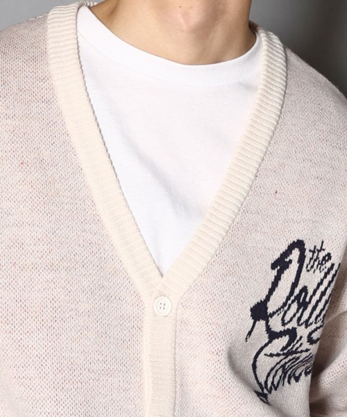 JACKROSE（ジャックローズ）の「B-TRS ジャガードカーディガン（カーディガン/ボレロ・メンズ・ブラック/アイボリー・M/L）」の22枚目の写真