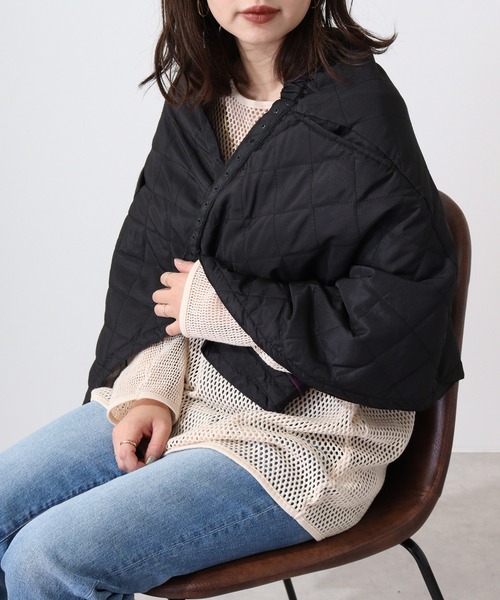 FUNALIVE(ファンアライブ)の「キルティング 55cm丈 3way wrap skirt/巻きスカート ラップスカート(スカート・レディース・ブラック/カーキ/モカ/ワイン/レンガ/ダークベージュ/スモークピンク・LL/M/L)」の15枚目の写真