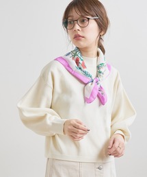 natural couture | 【WEB限定カラー有り】おうちで洗えるプチプラスポンディッシュニット(ニット/セーター)