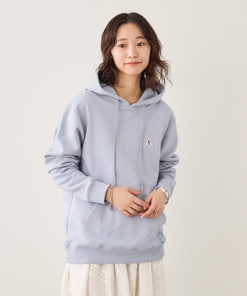 GEVACO(ゲバコ)の「【GEVACO / ゲバコ】オープンエンド裏毛スウェットパーカー(パーカー・メンズ・アイボリー/グレー/ネイビー/サックスブルー・S/M/L)」の11枚目の写真