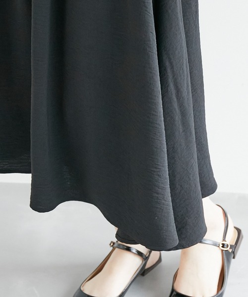 ROPE' PICNIC（ロペピクニック）の「ドッキングドルマンニットワンピース（ワンピース・レディース・イエロー/ライトグリーン/グレー/ブラック・40/38）」の19枚目の写真