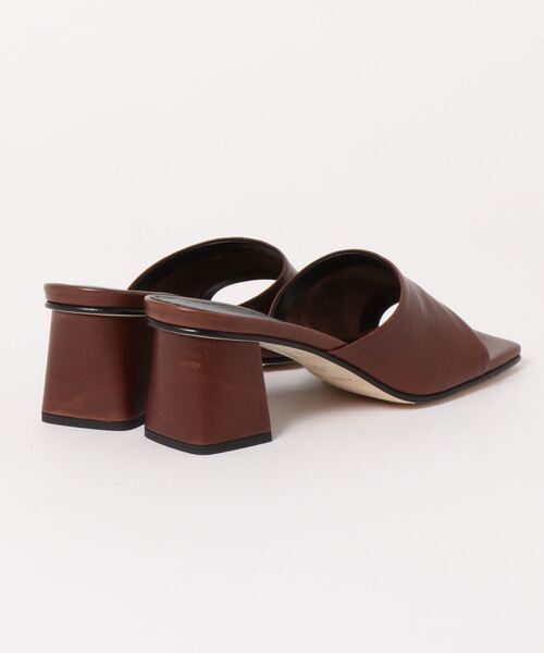 FABIO RUSCONI（ファビオルスコーニ）の「【FABIO RUSCONI】チャンキーヒールミュールサンダル(F22003)（サンダル・レディース・ブラック/ブラウン・38/35/36/37）」の6枚目の写真