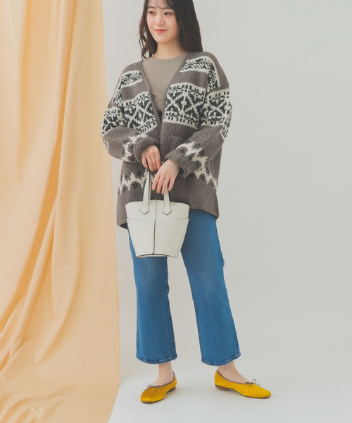 RODE SKO(ロデスコ)の「2WAYバケツショルダーバッグ(ショルダーバッグ・レディース・オフホワイト/グレー系その他/ブラック・ONE)」の13枚目の写真