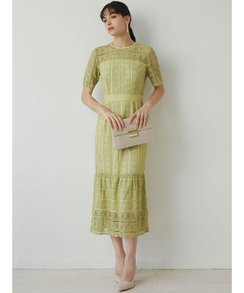 LAGUNAMOON（ラグナムーン）の「LADYヴィンテージサテンクラッチバック（クラッチバッグ・レディース・ピンク/ベージュ・FREE）」の6枚目の写真