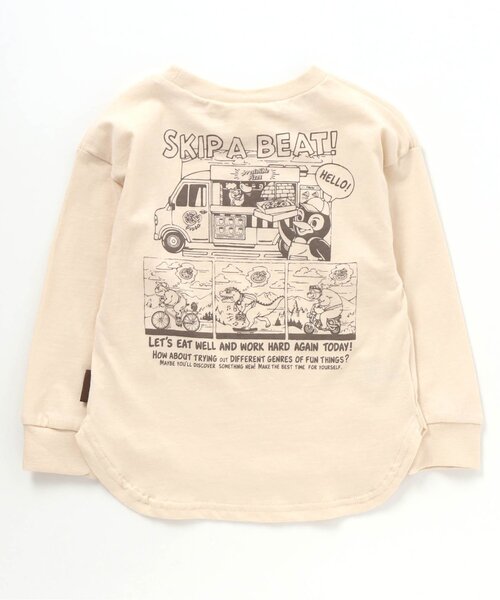 BREEZE（ブリーズ）の「/カラフル　4柄モチーフTシャツ（Tシャツ/カットソー・キッズ・ライム/アイボリー/ピンク/サックスブルー・100/110/90/130/140/120/80）」の9枚目の写真