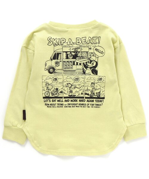 BREEZE（ブリーズ）の「/カラフル　4柄モチーフTシャツ（Tシャツ/カットソー・キッズ・ライム/アイボリー/ピンク/サックスブルー・100/110/90/130/140/120/80）」の11枚目の写真