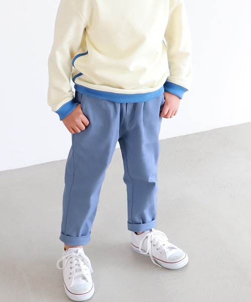 coca(coca)(コカ)の「キッズ カツラギパンツ(その他パンツ・キッズ・ブルー/グリーン/ブラック・100/110/120/130)」の3枚目の写真