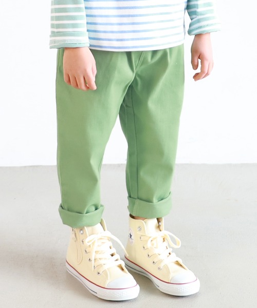 coca(coca)(コカ)の「キッズ カツラギパンツ(その他パンツ・キッズ・ブルー/グリーン/ブラック・100/110/120/130)」の2枚目の写真