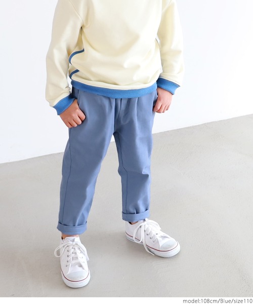 coca(coca)(コカ)の「キッズ カツラギパンツ(その他パンツ・キッズ・ブルー/グリーン/ブラック・100/110/120/130)」の8枚目の写真