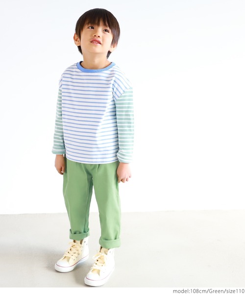 coca(coca)(コカ)の「キッズ カツラギパンツ(その他パンツ・キッズ・ブルー/グリーン/ブラック・100/110/120/130)」の10枚目の写真