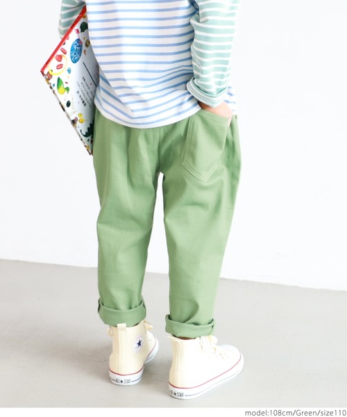 coca(coca)(コカ)の「キッズ カツラギパンツ(その他パンツ・キッズ・ブルー/グリーン/ブラック・100/110/120/130)」の14枚目の写真