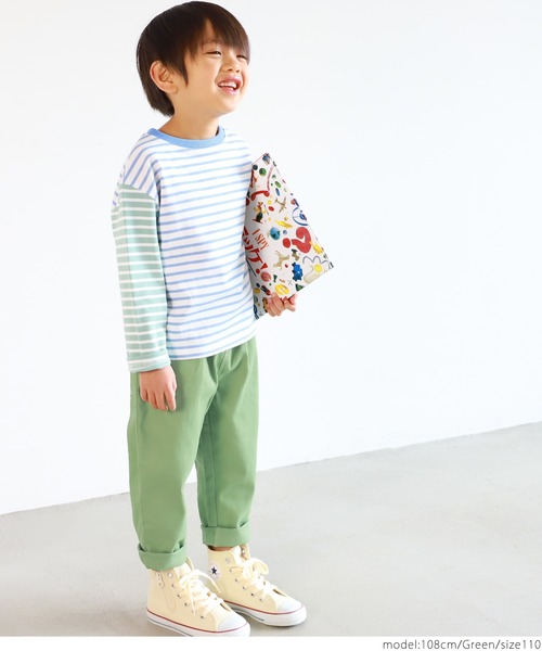 coca(coca)(コカ)の「キッズ カツラギパンツ(その他パンツ・キッズ・ブルー/グリーン/ブラック・100/110/120/130)」の15枚目の写真