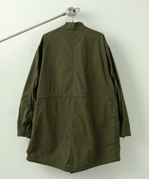 Alpha Industries(アルファインダストリーズ)の「M-65パーカー ライトモッズコート(モッズコート・メンズ・ブラック/アーミー・MEDIUM/LARGE/X-LARGE)」の14枚目の写真