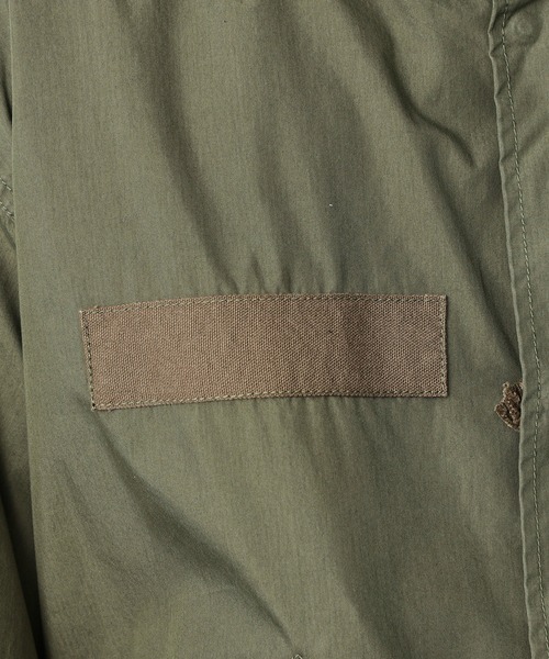 Alpha Industries(アルファインダストリーズ)の「M-65パーカー ライトモッズコート(モッズコート・メンズ・ブラック/アーミー・MEDIUM/LARGE/X-LARGE)」の9枚目の写真