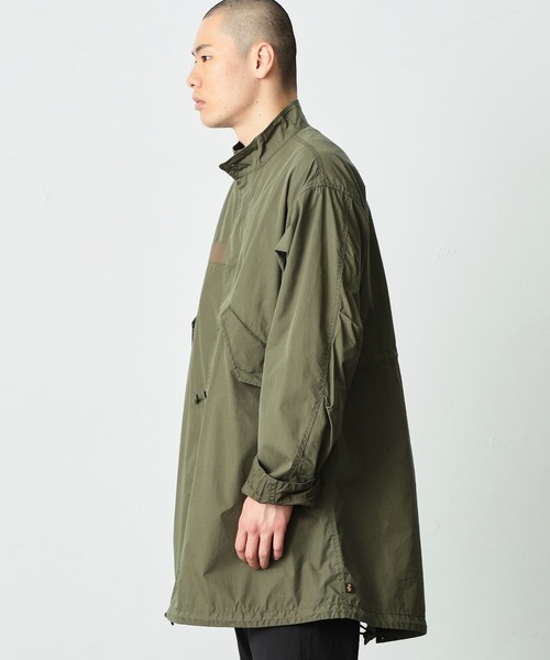 Alpha Industries(アルファインダストリーズ)の「M-65パーカー ライトモッズコート(モッズコート・メンズ・ブラック/アーミー・MEDIUM/LARGE/X-LARGE)」の21枚目の写真