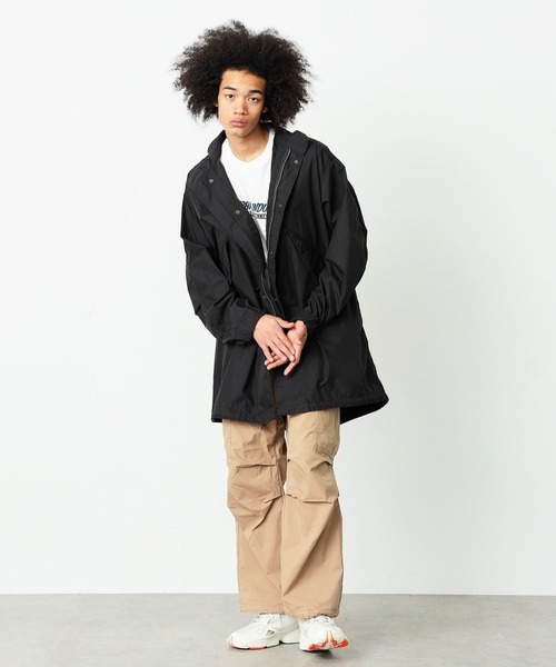 Alpha Industries(アルファインダストリーズ)の「M-65パーカー ライトモッズコート(モッズコート・メンズ・ブラック/アーミー・MEDIUM/LARGE/X-LARGE)」の10枚目の写真