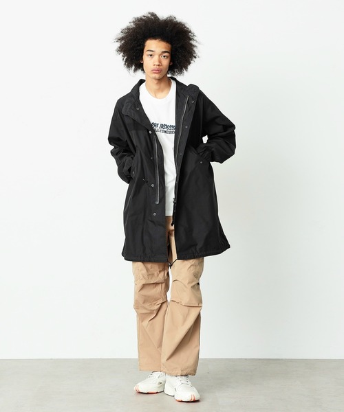 Alpha Industries(アルファインダストリーズ)の「M-65パーカー ライトモッズコート(モッズコート・メンズ・ブラック/アーミー・MEDIUM/LARGE/X-LARGE)」の17枚目の写真